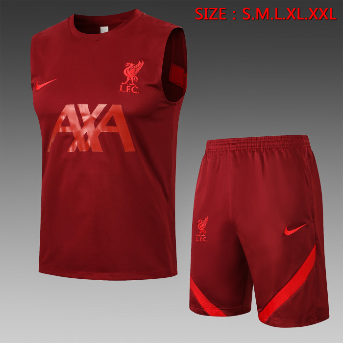 Liverpool Training Jersey 21/22 Red