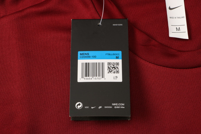 Liverpool Training Jersey 21/22 Red