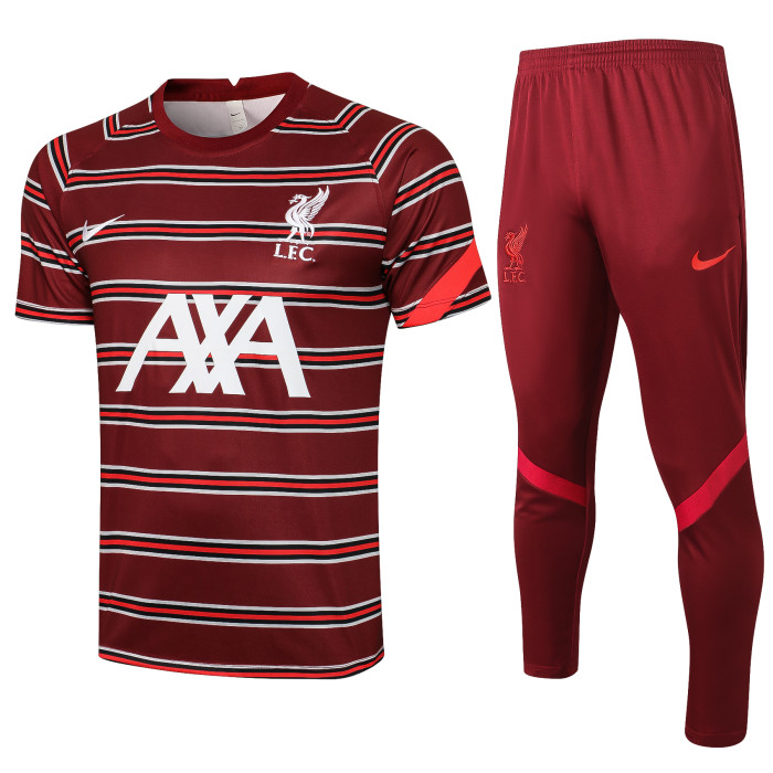 Liverpool Training Jersey 21/22 Red
