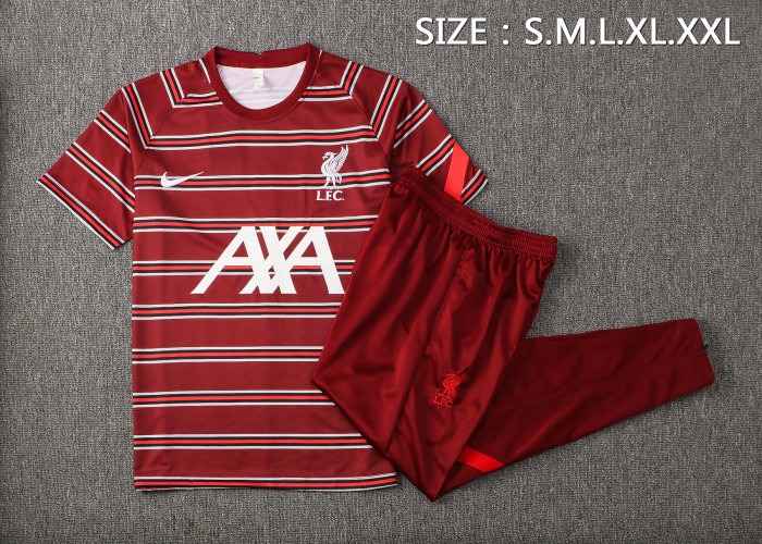 Liverpool Training Jersey 21/22 Red