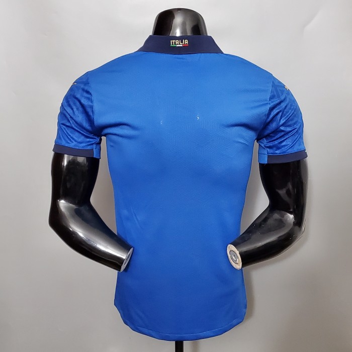 Italy Home Player Version Man Jersey 20/21