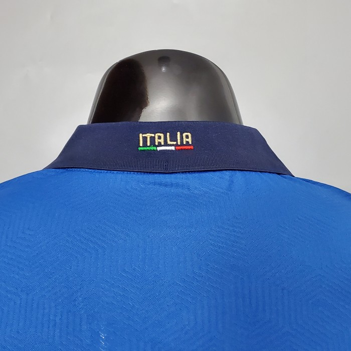 Italy Home Player Version Man Jersey 20/21