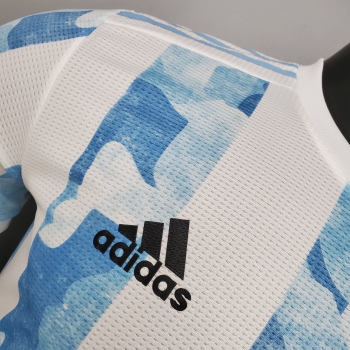 Argentina Home Man Player Jersey 21/22