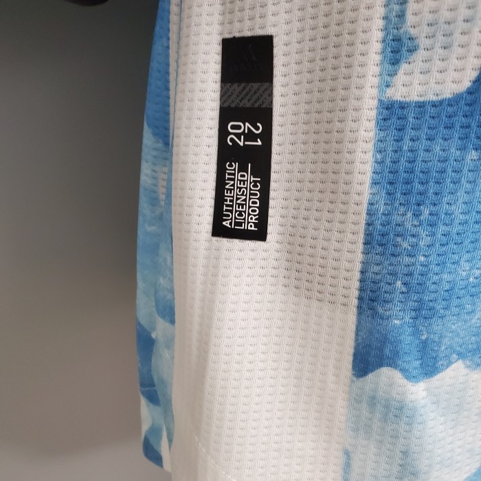 Argentina Home Man Player Jersey 21/22