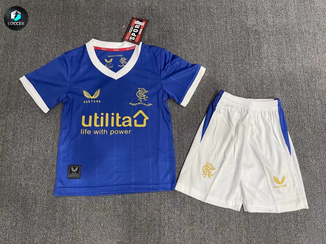 Rangers Home Kids Jersey 21/22