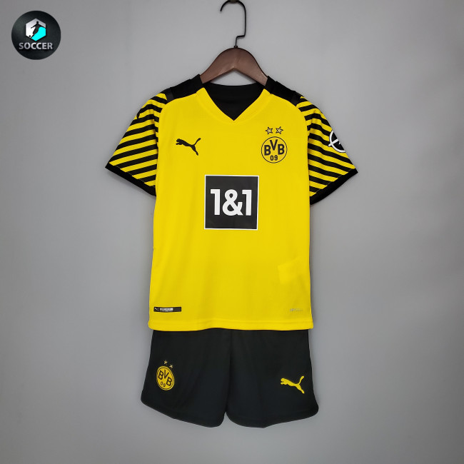 Borussia Dortmund Home Kids Jersey 21/22