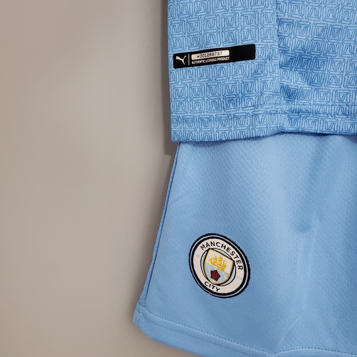 Manchester City Home Kids Jersey 21/22