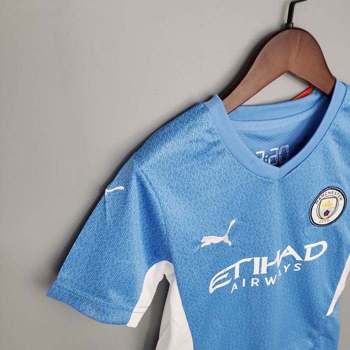 Manchester City Home Kids Jersey 21/22