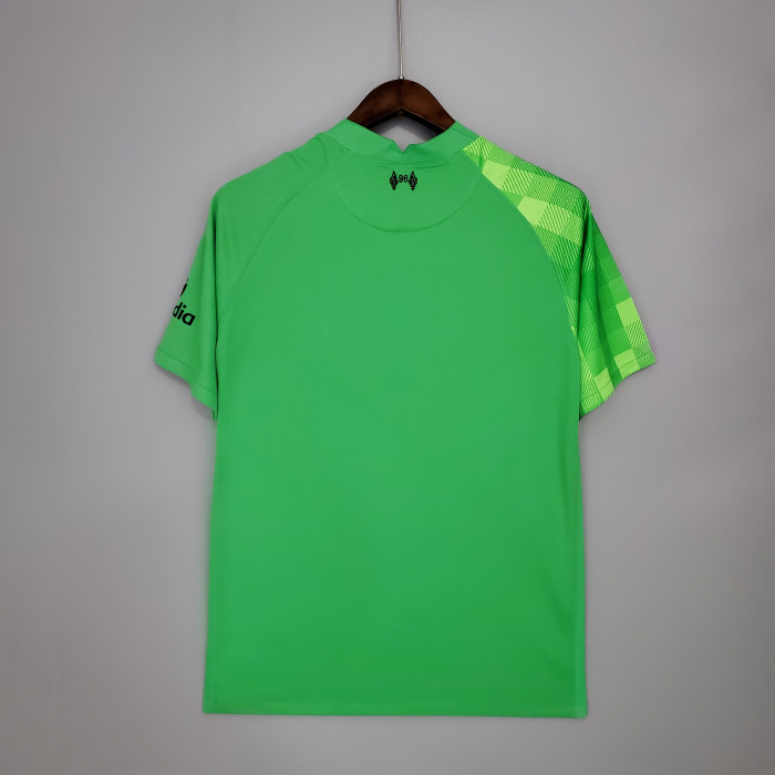 Liverpool Goalkeeper Man Jersey Green 21/22