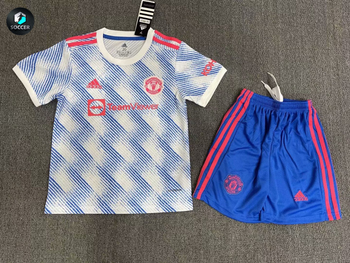 Manchester United Away Kids Jersey 21/22
