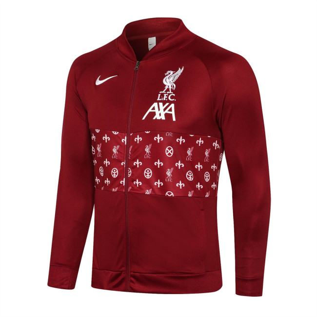 Liverpool Training Jacket 21/22 Maroon