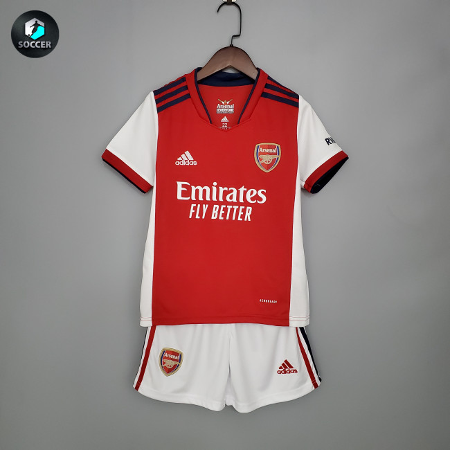 Arsenal Home Kids Jersey 21/22