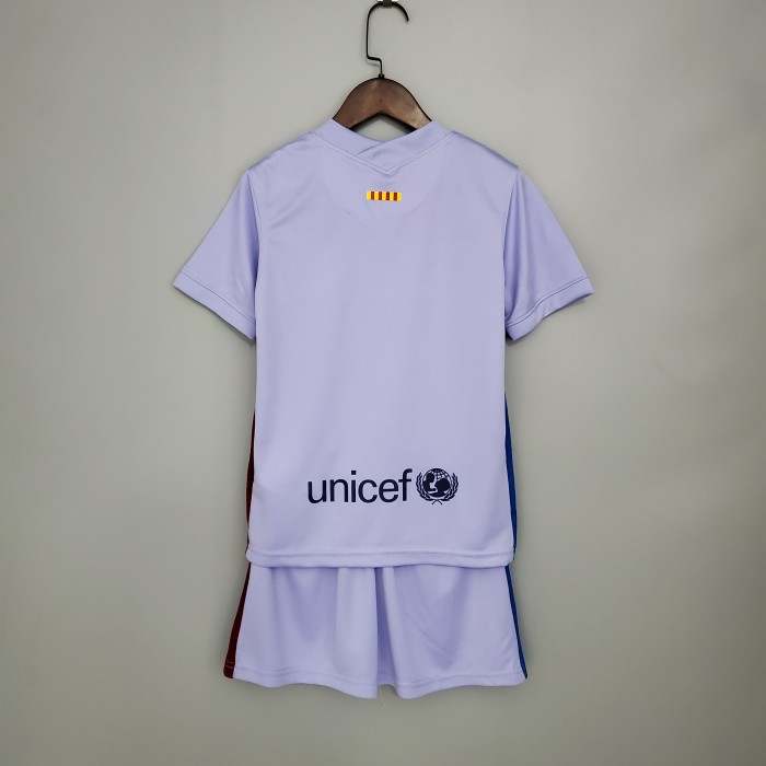 Barcelona Away Kids Jersey 21/22