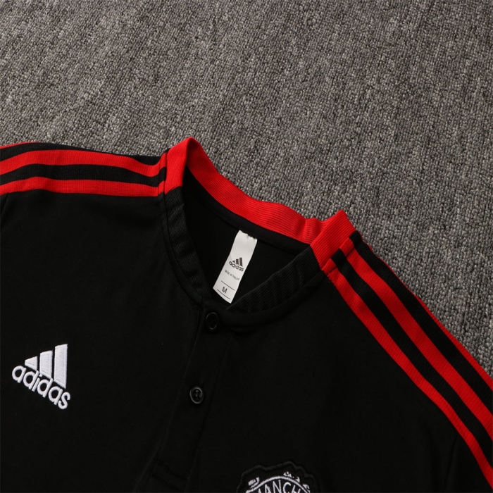 Manchester United POLO Jersey 21/22 Black
