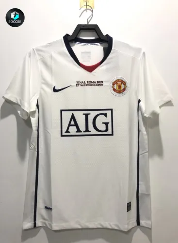 Manchester United Third Champions' League Final Retro Jersey 2008/09