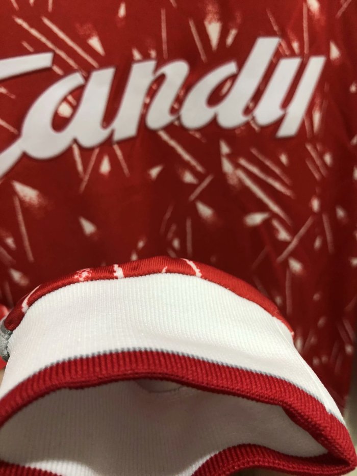 Liverpool Home Long Sleeve Retro Jersey 1989