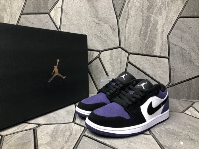 Air Jordan1 Low AJ1 Purple-Black