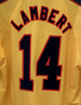 Scotland yellow Retro Jersey 96/98