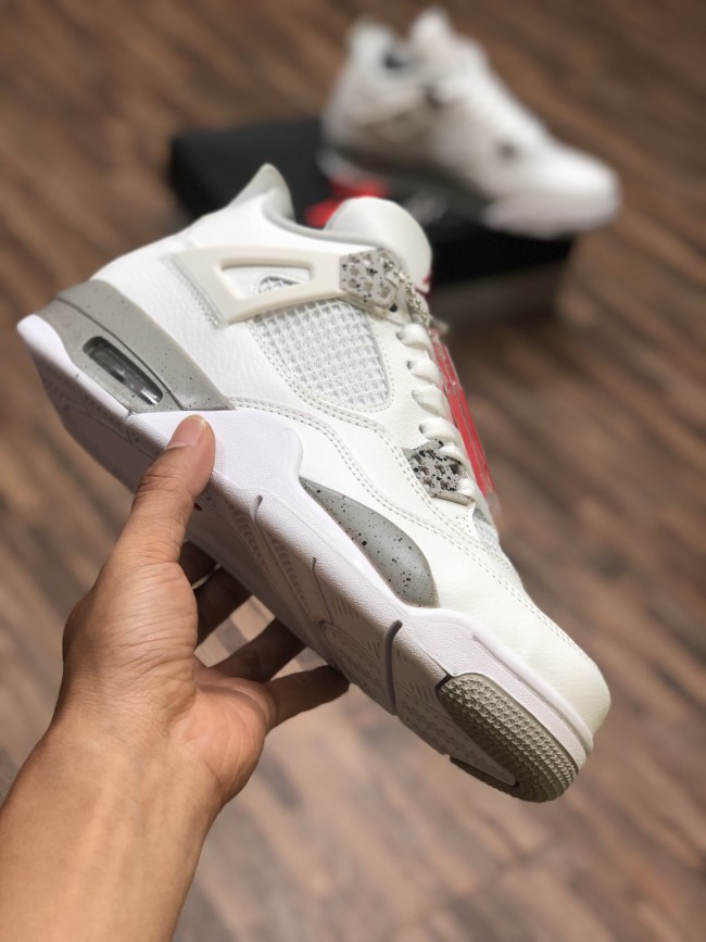 Union x NK Air Jordan 4 AJ4 White Gray