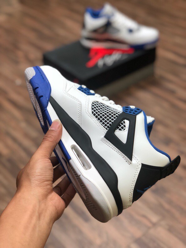 Union x NK Air Jordan 4 AJ4 White Blue