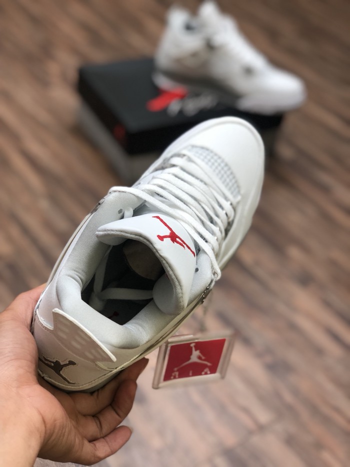 Union x NK Air Jordan 4 AJ4 White Gray