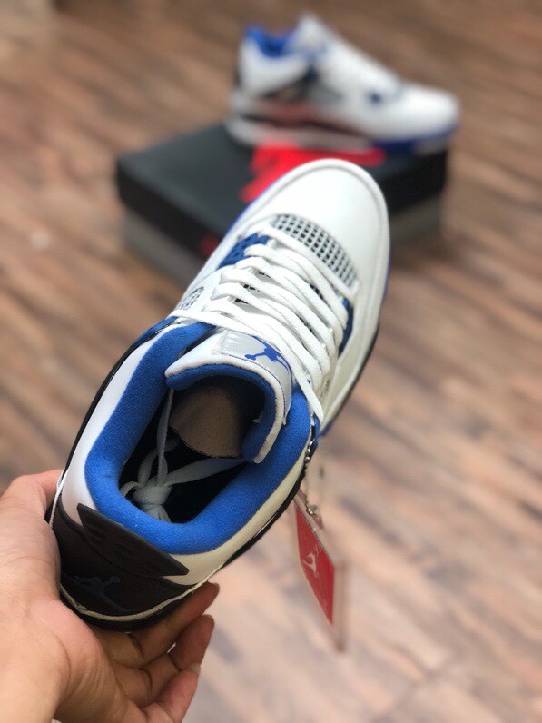 Union x NK Air Jordan 4 AJ4 White Blue