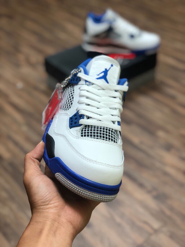 Union x NK Air Jordan 4 AJ4 White Blue