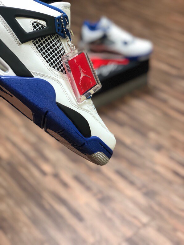 Union x NK Air Jordan 4 AJ4 White Blue