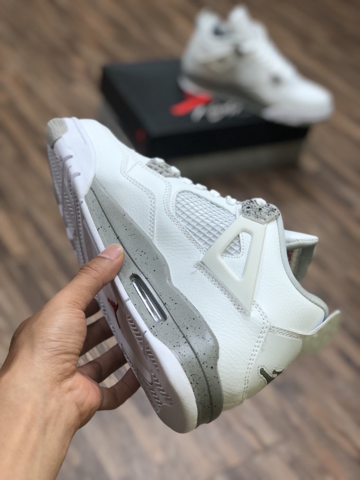 Union x NK Air Jordan 4 AJ4 White Gray