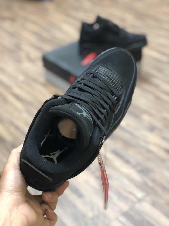 Union x NK Air Jordan 4 AJ4 Black