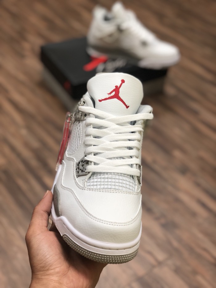 Union x NK Air Jordan 4 AJ4 White Gray