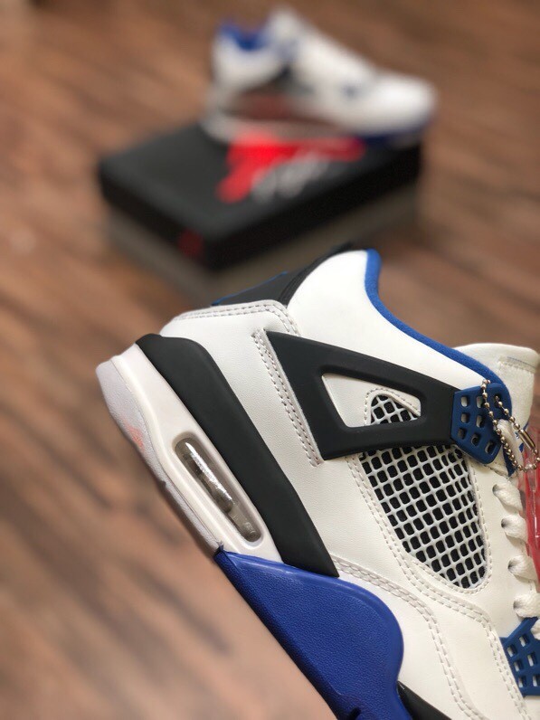 Union x NK Air Jordan 4 AJ4 White Blue
