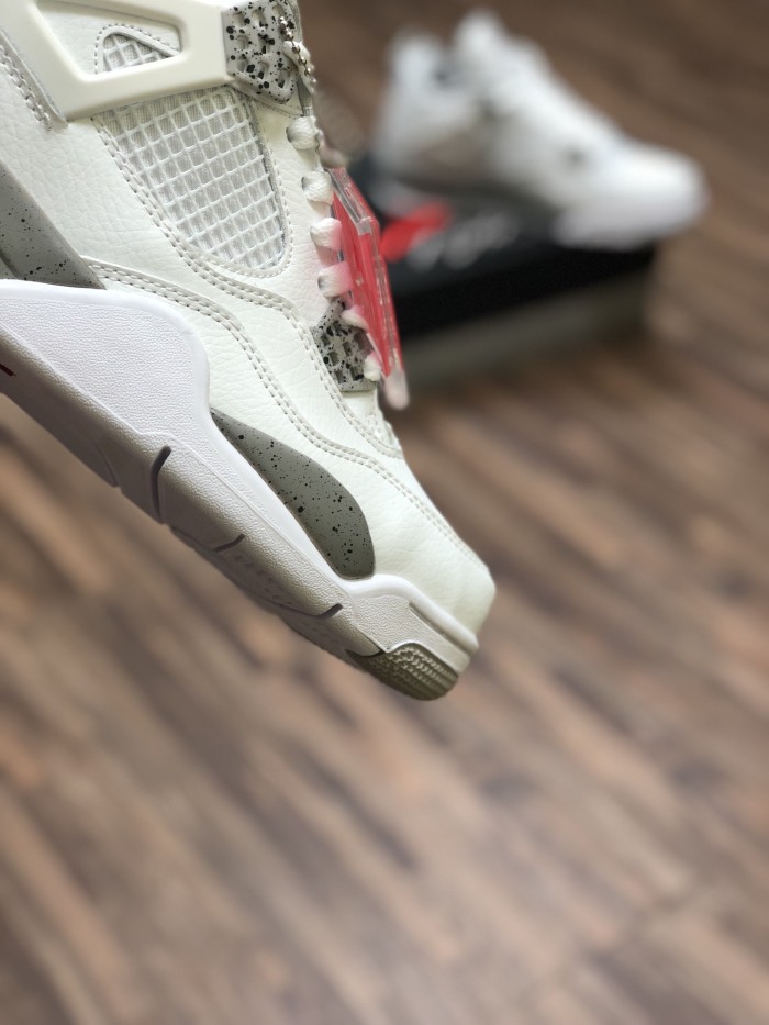 Union x NK Air Jordan 4 AJ4 White Gray