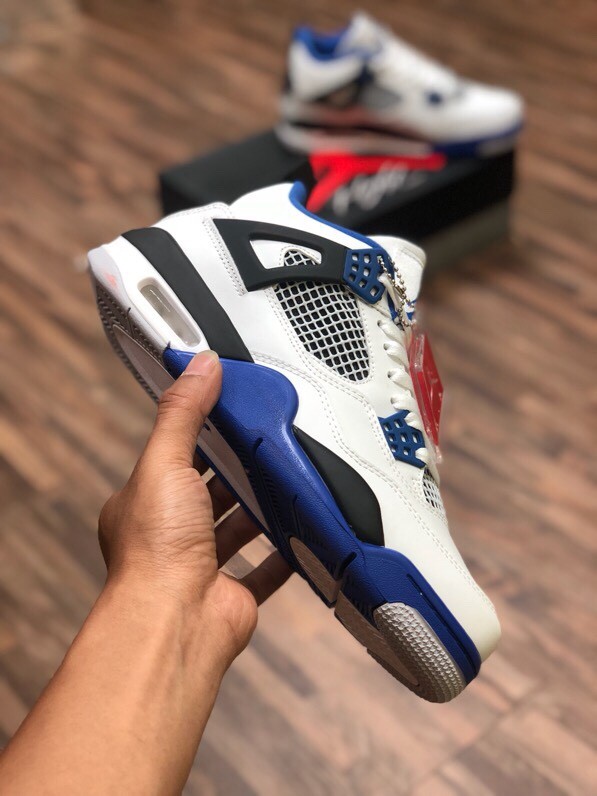 Union x NK Air Jordan 4 AJ4 White Blue