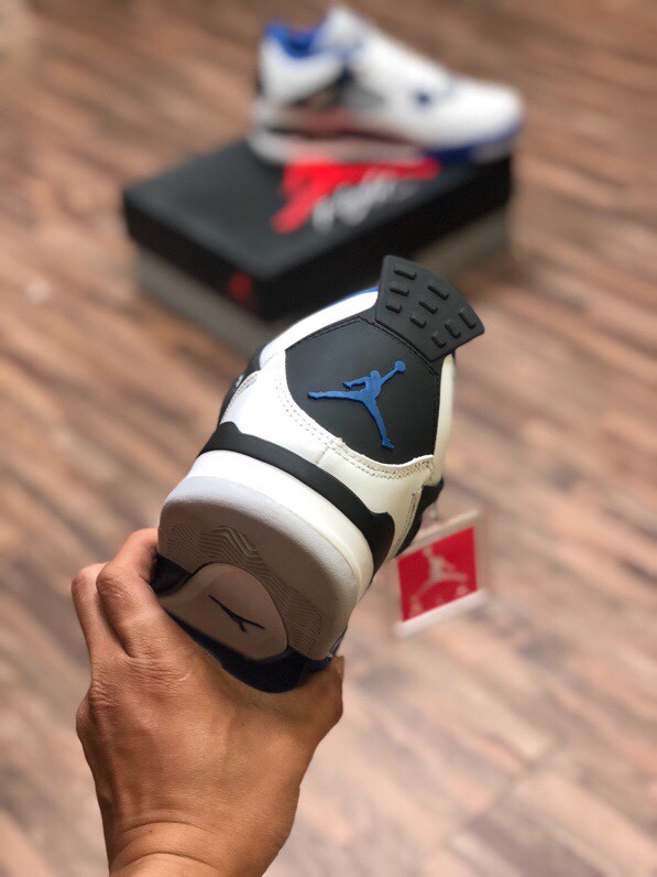 Union x NK Air Jordan 4 AJ4 White Blue