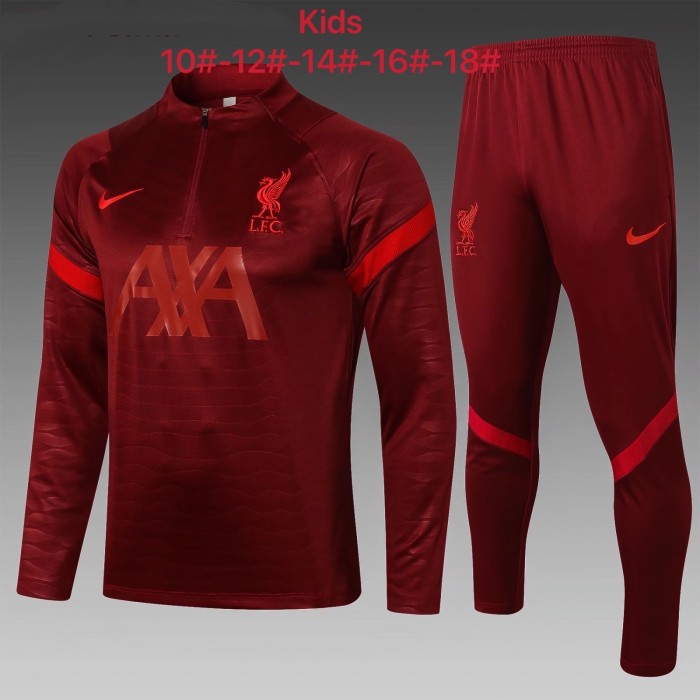 Liverpool Kids Training Jersey Suit 21/22