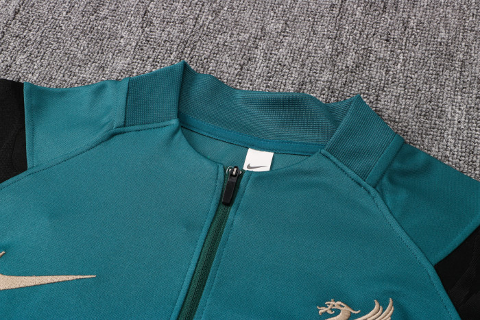 Liverpool Training Jersey Suit 21/22 Green
