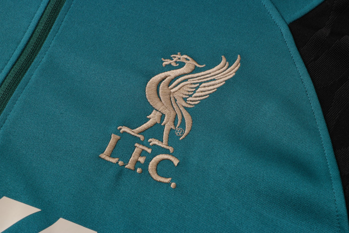 Liverpool Training Jersey Suit 21/22 Green