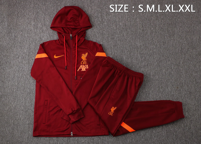 Liverpool Training Jacket Suit 21/22 Red
