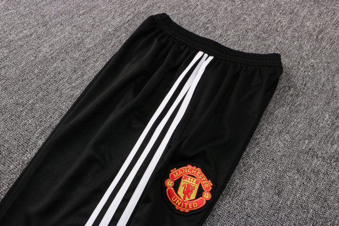 Manchester United Training Pants 21/22 Black White