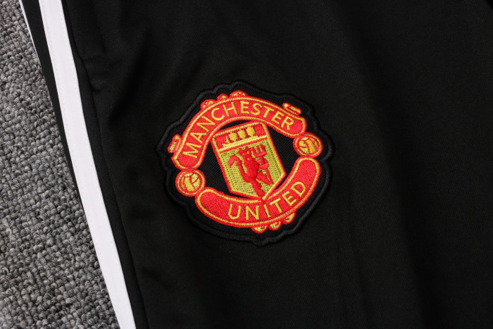 Manchester United Training Pants 21/22 Black White