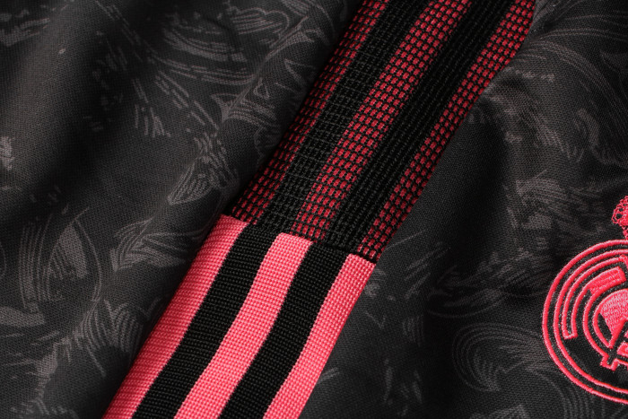 Real Madrid Training Pants 21/22 Black Red