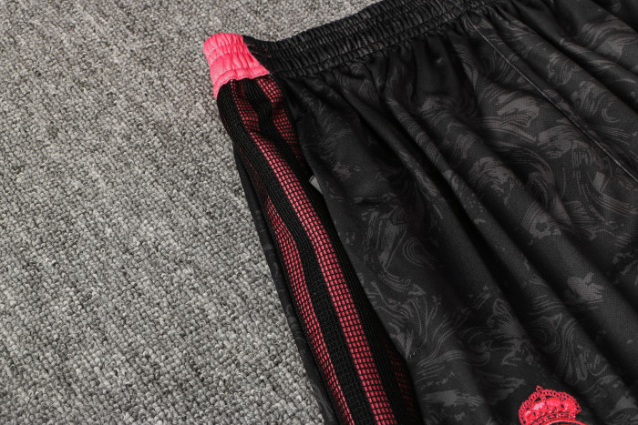 Real Madrid Training Pants 21/22 Black Red