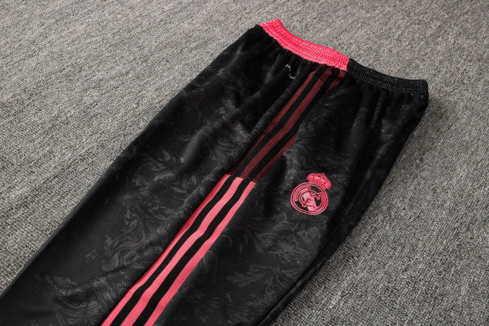 Real Madrid Training Pants 21/22 Black Red