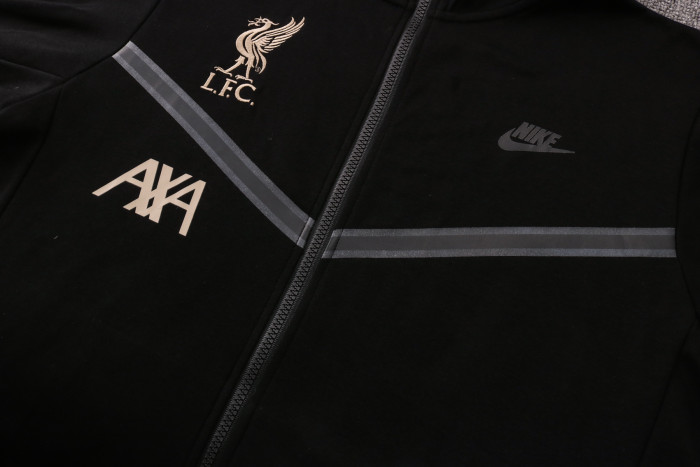 Liverpool Training Jacket Suit 21/22 Black