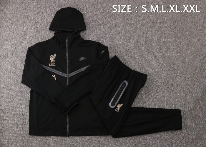 Liverpool Training Jacket Suit 21/22 Black