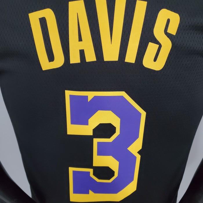Anthony Davis Los Angeles Lakers 2020/21 Swingman Jersey Black