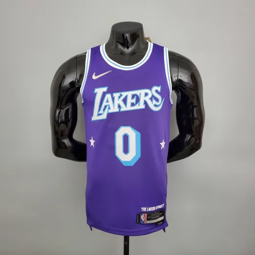 Russell Westbrook Los Angeles Lakers 2021/22 City Edition Swingman Jersey Purple