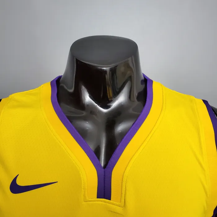 Anthony Davis Los Angeles Lakers 2020/21 Swingman Jersey Yellow