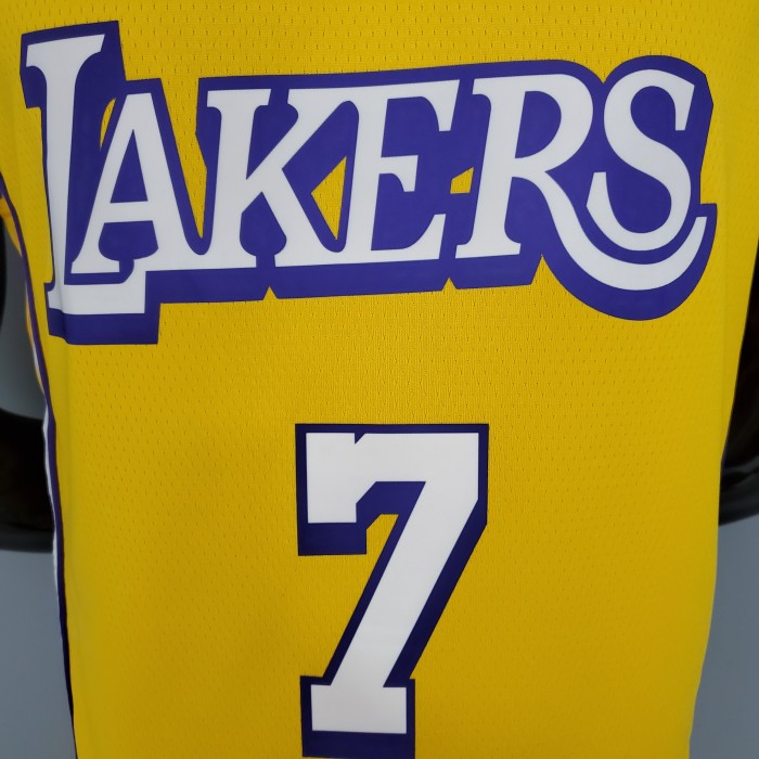Carmelo Anthony Los Angeles Lakers 2020/21 Swingman Jersey Yellow